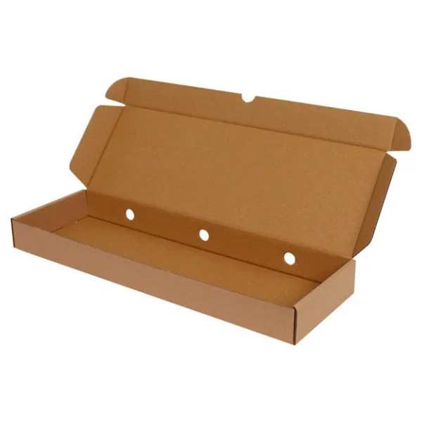 Baskılı E Dalga Dikdörtgen Kıymalı Peynirli Pide Kutusu Kraft Karton - 13.5x43x4 Cm. - 100 Adet - Görsel 4