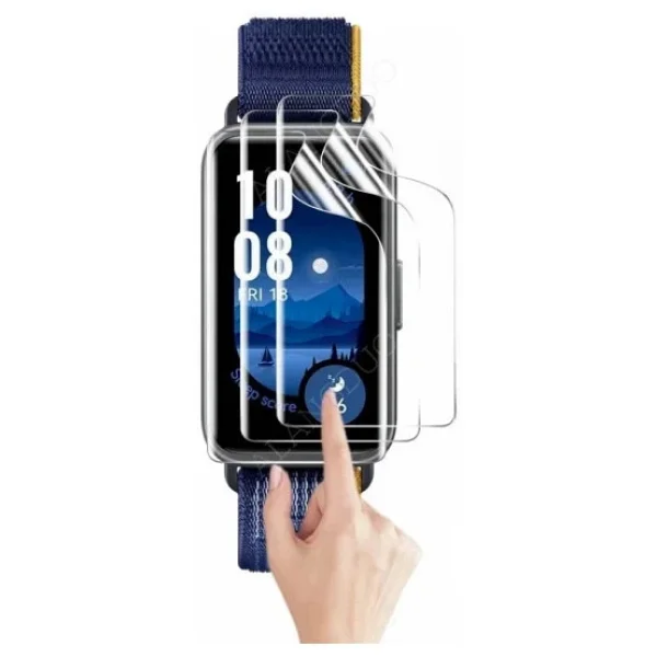 Tfy Store Xia Band 8 Pro Uyumlu 2 Adet Seffaf Ultra Koruyucu Nano Jelatin - Görsel 3
