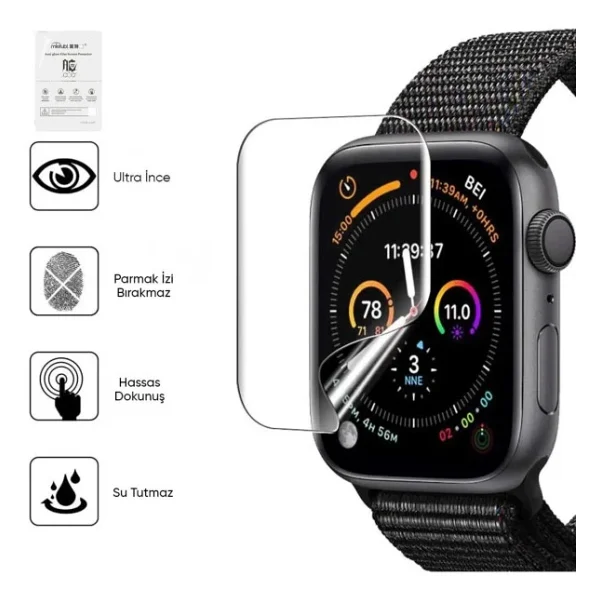 Tfy Store Xia Band 8 Pro Uyumlu 2 Adet Seffaf Ultra Koruyucu Nano Jelatin - Görsel 6