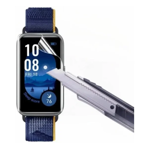 Tfy Store Xia Band 6 Uyumlu 2 Adet Seffaf Ultra Koruyucu Nano Jelatin - Görsel 2