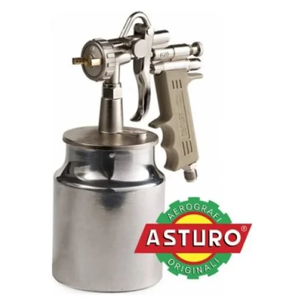 Asturo G70 1.8 Mm Alttan Depolu Havalı Boya Tabancası - Görsel 4