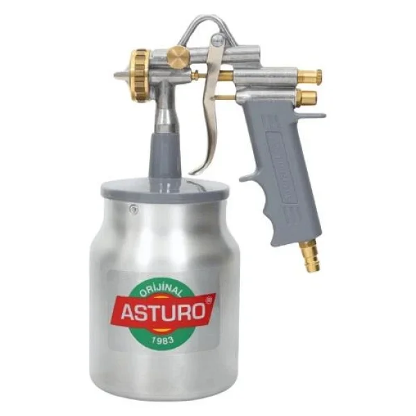 Asturo G70 1.8 Mm Alttan Depolu Havalı Boya Tabancası - Görsel 3