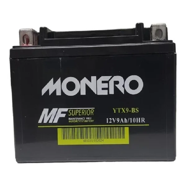 Monero Ytx9-Bs Mf 12 V 9 Ah Motosiklet Aküsü - Görsel 4
