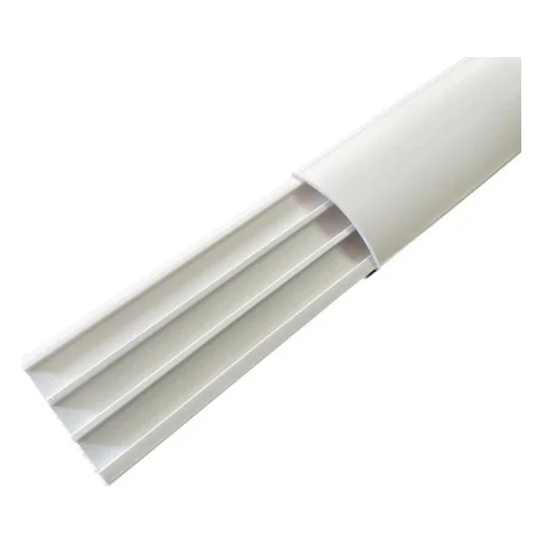 Sert Plastik 50x12 Balık Sırtı Kablo Kanalı Yapışkanlı 2 Mt Beyaz - Görsel 5