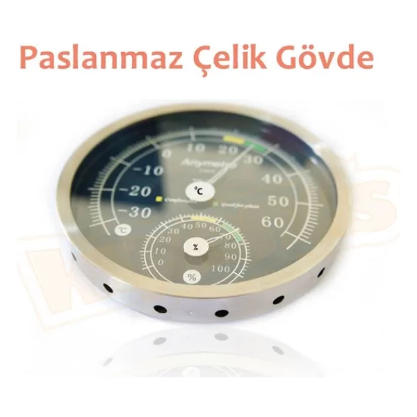 Anymetre Th603 Nem Ölçer Higrometre - Görsel 5