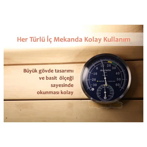 Anymetre Th603 Nem Ölçer Higrometre - Görsel 8