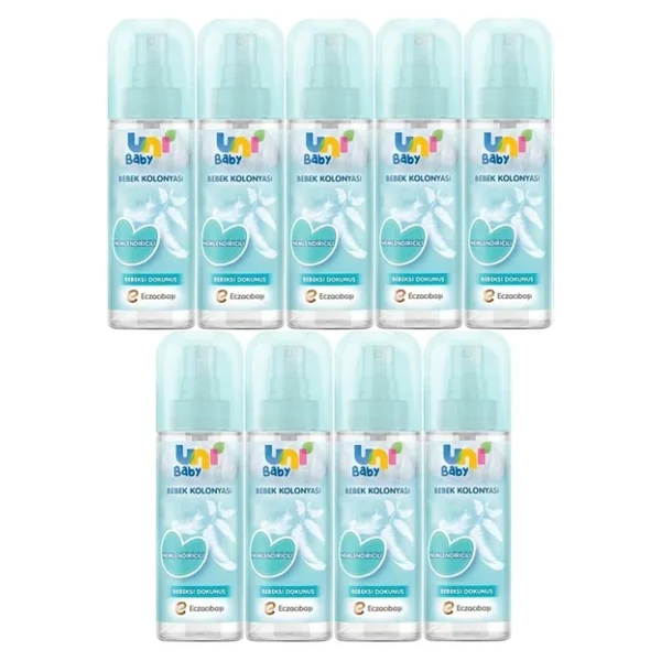 Uni Baby Bebeksi Dokunuş Bebek Kolonyası 150 Ml 9 Adet - Görsel 4