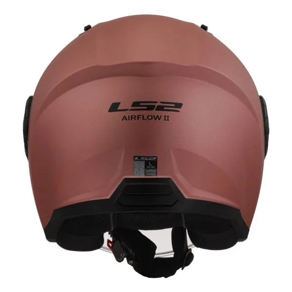 Ls2 Airflow 2 Rose Gold Açık Motor Kaskı - Görsel 4