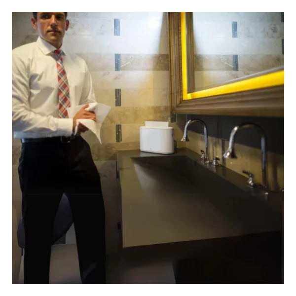 Tork 552200 Xpress Tezgah Üstü Z Katlı Havlu Kağıt Dispenseri - Beyaz - Görsel 6