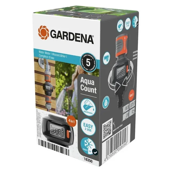 Gardena 18350 Dijital Su Sayacı Pilli - Görsel 4