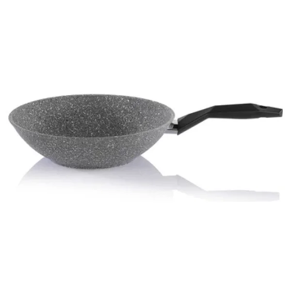 Schafer Cory 28 Cm Granit Wok Tava - Görsel 5