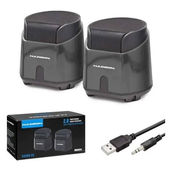Hadron Hd6024 1+1 3 W Siyah Hoparlör - Görsel 3
