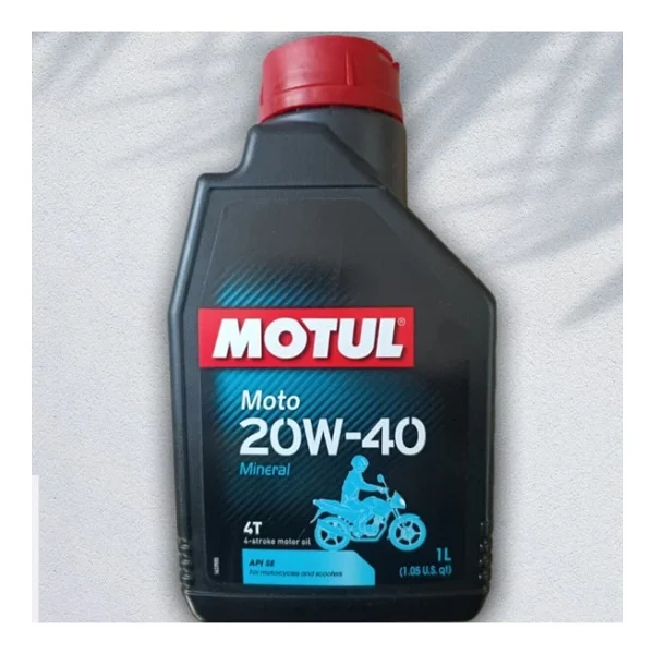 Motul 20w-40 4t 1 Lt 4'lü Motosiklet Yağı - Görsel 2