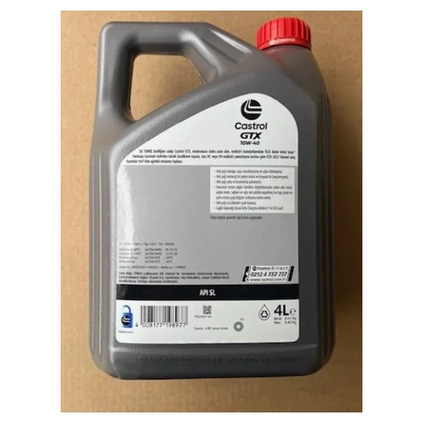 Castrol GTX Ultraclean 10w-40 A3/B4 4 Lt Motor Yağı - Görsel 5