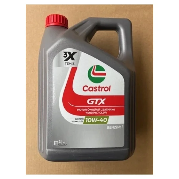 Castrol GTX Ultraclean 10w-40 A3/B4 4 Lt Motor Yağı - Görsel 4