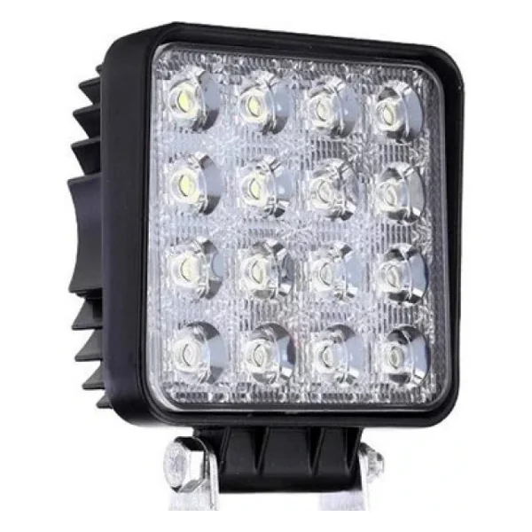 4 Adet 16 Ledli Off Road Calisma Ve Sis Lambasi 48watt 12 Volt - Görsel 3
