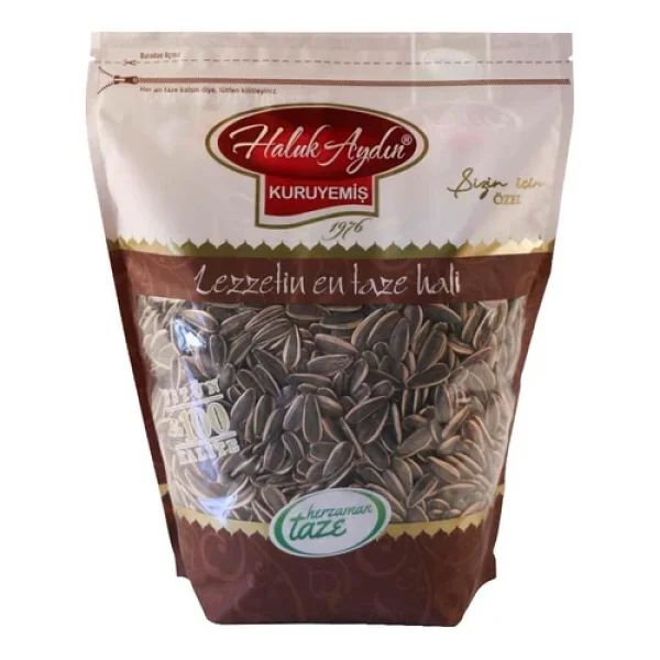 Haluk Aydın Kuruyemiş Yerli Çiğ Siyah Ay Çekirdeği 1 Kg - Görsel 5