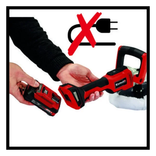 Einhell Ce-Cp 18/180 Li E Aküsüz Polisaj Makinesi - Görsel 8