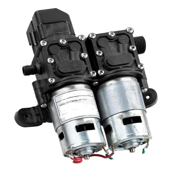 Çift Motorlu İlaçlama Diyafram Pompa 12 V - Görsel 2
