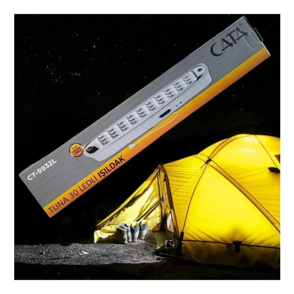 Cata Ct-9932 30 LED Şarjlı Işıldak - Görsel 4