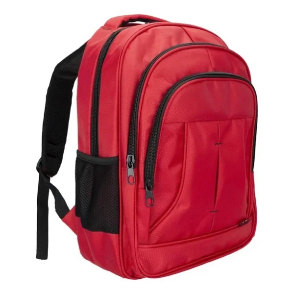 Plm Case City Kırmızı 17" Laptop Sırt Çantası - Görsel 4