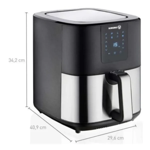 Korkmaz Air Max Airfryer A888 6.5 Lt Yağsız Fritöz - Görsel 6