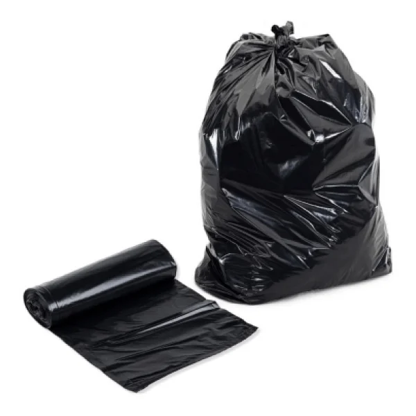 Kalbi Ticaret Kalın Çöp Torbası 300 Gr X 5 Rulo Siyah Çöp Poşeti 80x110 Cm Jumbo Endüstriyel Çöp Torbası - Görsel 7