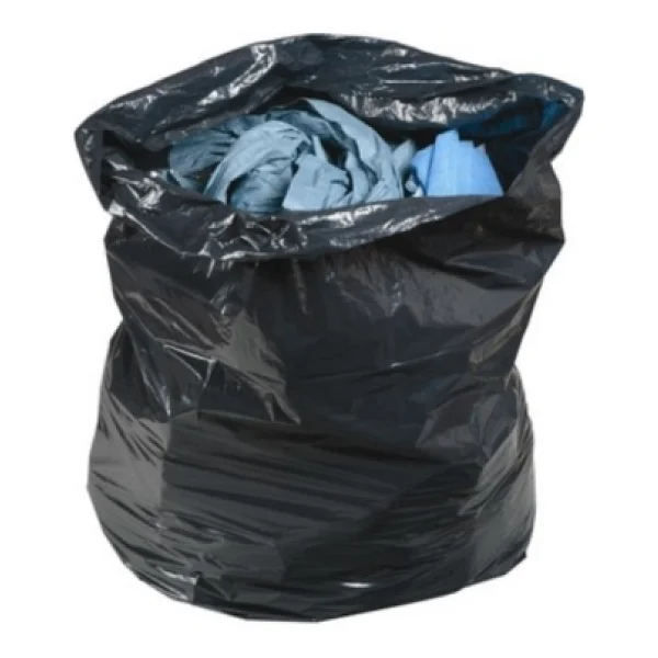 Kalbi Ticaret Kalın Çöp Torbası 300 Gr X 5 Rulo Siyah Çöp Poşeti 80x110 Cm Jumbo Endüstriyel Çöp Torbası - Görsel 8