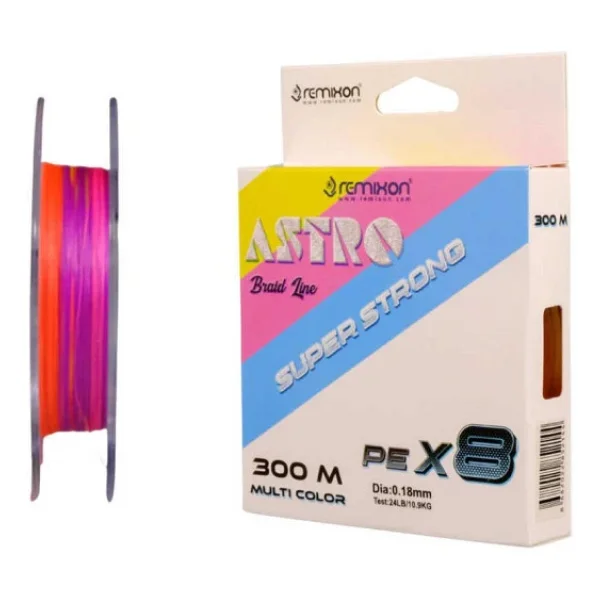 Remixon Astro 8x 300 M 0.16 Mm 8.6 Kg Multicolor İp Misina - Görsel 3