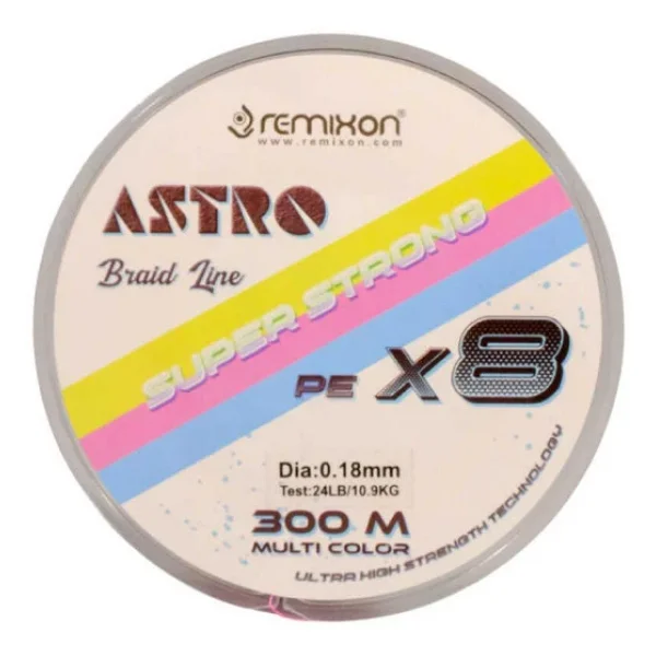 Remixon Astro 8x 300 M 0.16 Mm 8.6 Kg Multicolor İp Misina - Görsel 4