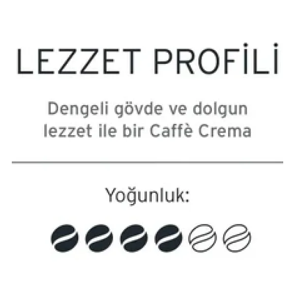 Tchibo Cafissimo Caffe Crema Kapsül Kahve 80'li - Görsel 8