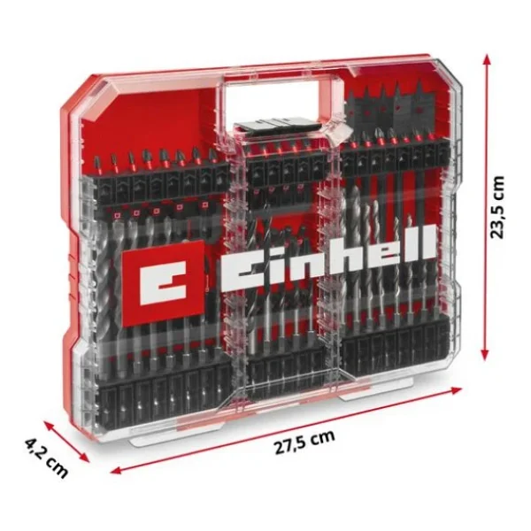 Einhell XL-Case 95 Parca Darbeye Dayanikli Bits Uc Matkap Seti 108798 - Görsel 3