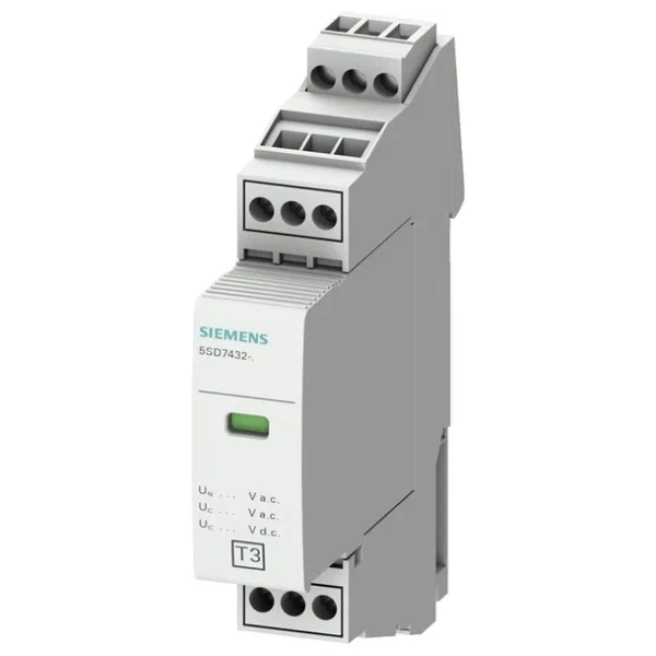 Siemens 5sd7432-7 D Sınıfı 2 Kutuplu Enversör Kontaklı Yıldırıma Karşı Koruyucu Parafudr - Görsel 3