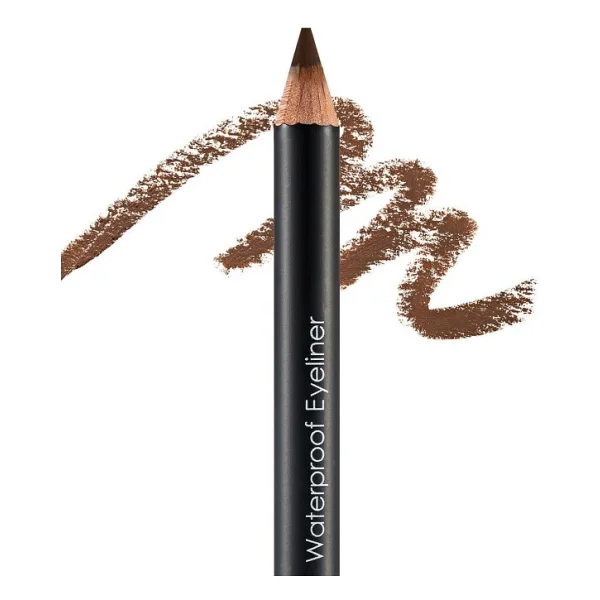 Flormar Mat Bitişli Waterproof 105 Warm Brown Göz Kalemi - Görsel 5