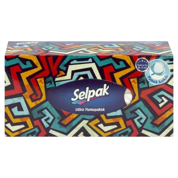 Selpak Maksi Kutu Mendil 100'lü - Görsel 4