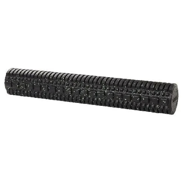 Actifoam Trigger Point Foam Roller Tırtıklı Siyah+Sarı Sert 90 cm Masaj Köpüğü - Görsel 7