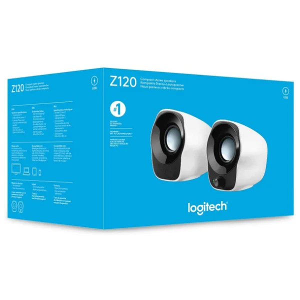 Logitech Z120 1+1 1.2 W Hoparlör - Görsel 8