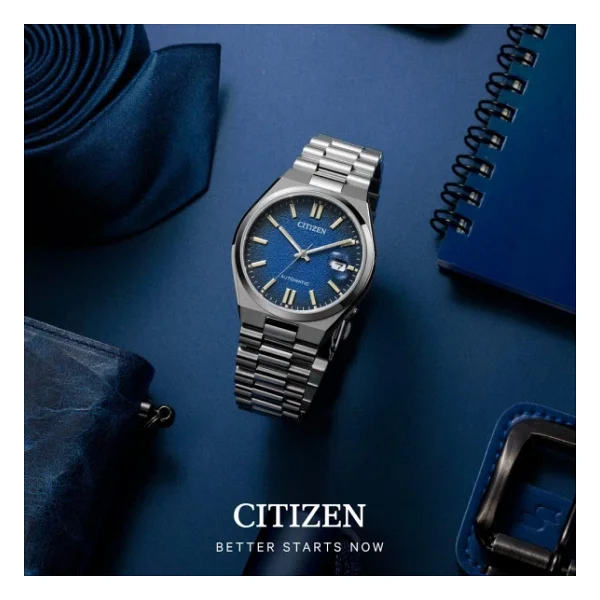 Citizen Tsuyosa Nj0151-88l Lacivert Erkek Kol Saati - Görsel 4