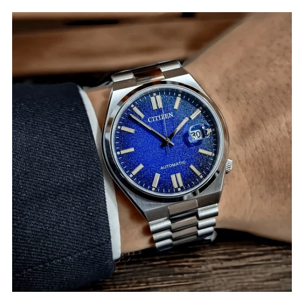 Citizen Tsuyosa Nj0151-88l Lacivert Erkek Kol Saati - Görsel 5