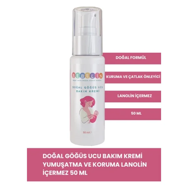 Bebelin Doğal Göğüs Ucu Kremi 50 Ml - Görsel 3
