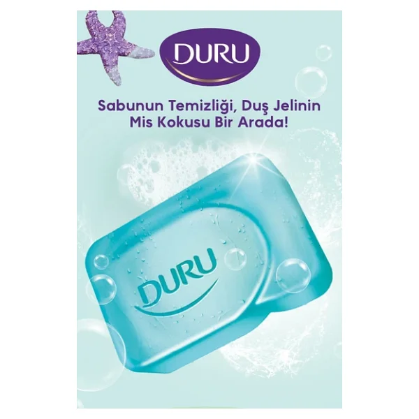 Duru Fresh Sensations Okyanus Esintisi 4x150 Gr 4 Adet Duş Sabunu - Görsel 6