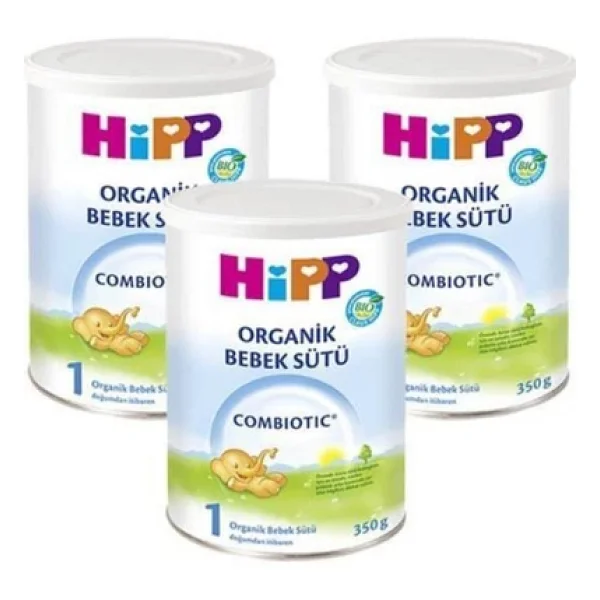 Hipp Organik Combiotic 1 Bebek Sütü 350 Gr 3 Adet - Görsel 4