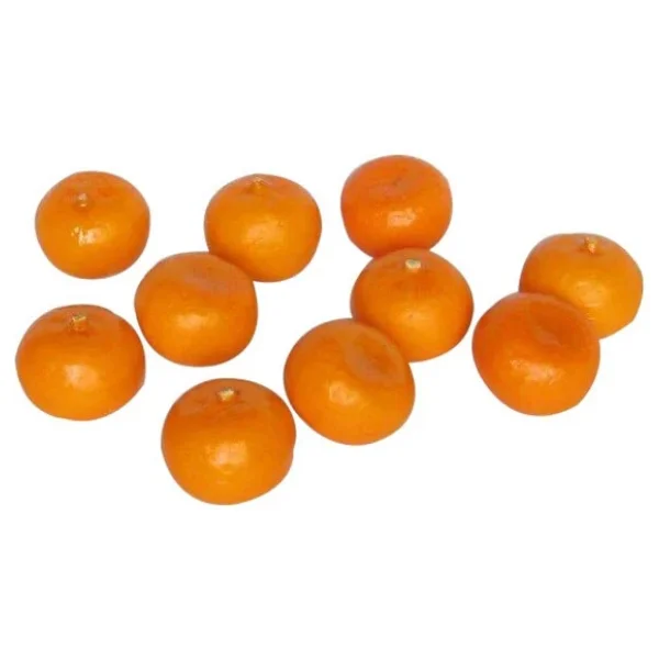 Nettenevime Yapay Mandalina 6'lı Paket Yapay Meyve - Görsel 2