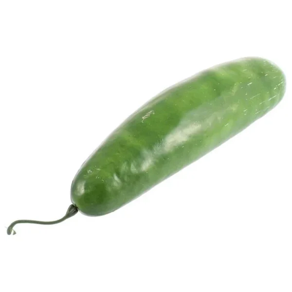 Yapay Sebze Salatalık Cucumber 1adet 17x5cm Gerçek Boyut - Görsel 2
