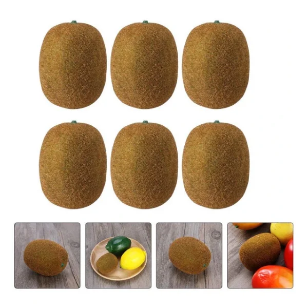 Yapay Meyve Kivi Fake Fruit - Görsel 4
