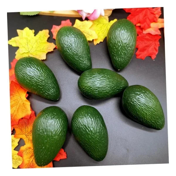 Yapay Meyve Avokado Fake Fruit - Görsel 4