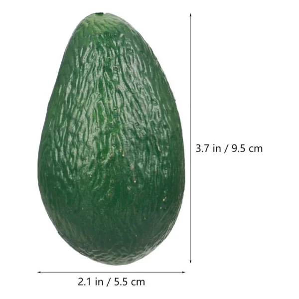 Yapay Meyve Avokado Fake Fruit - Görsel 5