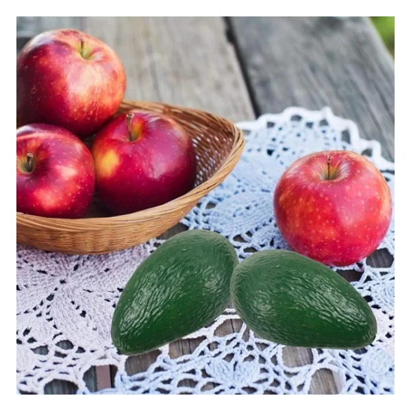 Yapay Meyve Avokado Fake Fruit - Görsel 7