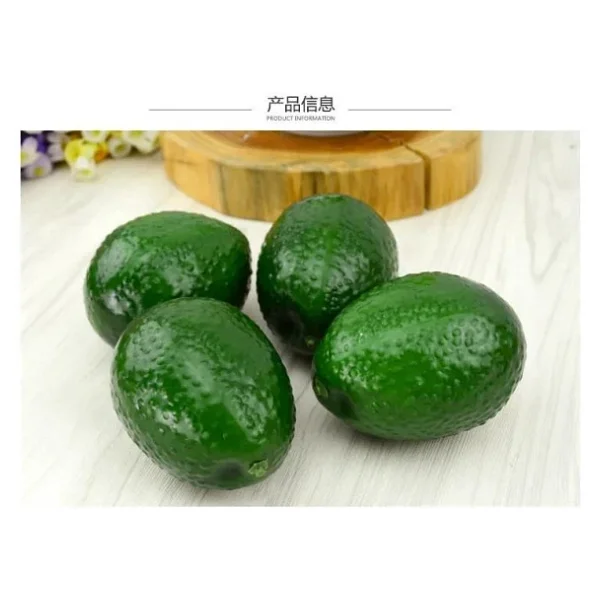 Yapay Meyve Avokado Fake Fruit - Görsel 8