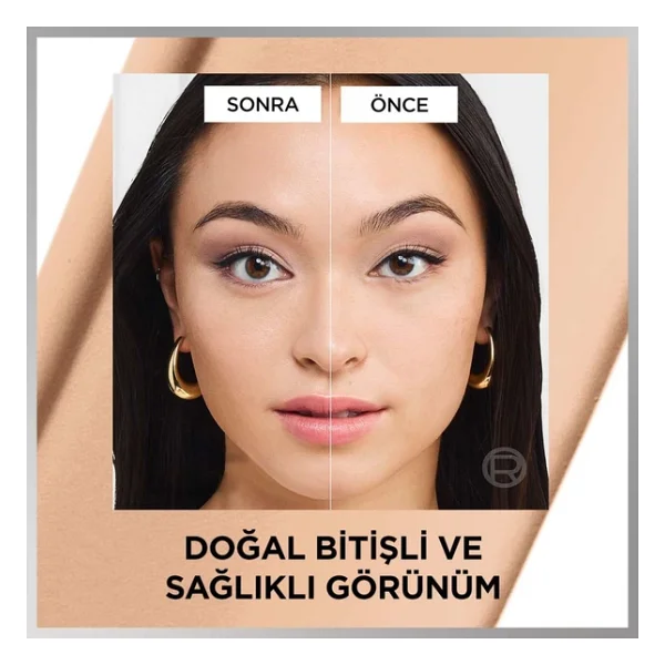 L'oreal Paris True Match Bakım Yapan 3n Creamy Beige 30 Ml Likit Fondöten - Görsel 7